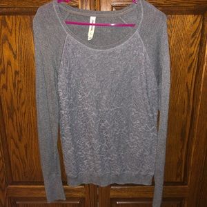 ✨3/$11✨ Grey Floral Sweater